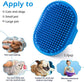 Pet Hair Remover - 2 Pieces - Cat Comb - Pet Hair Remover - Pet Grooming Gloves - Pet Silent Hair Removal Gloves - Dog Brush - Cat Brush - Reusable - For Small, Medium and Large Pets - Blue+Pink