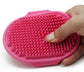 Pet Hair Remover - 2 Pieces - Cat Comb - Pet Hair Remover - Pet Grooming Gloves - Pet Silent Hair Removal Gloves - Dog Brush - Cat Brush - Reusable - For Small, Medium and Large Pets - Blue+Pink
