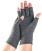 Pair - Fingerless Gloves - 22*17cm - Gray - Unisex - Cotton, Polyester, Spandex - Suitable for cycling, driving, mountaineering, fitness, fishing, sun protection, etc.