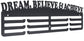 Medal hanger - Medal holder - Medal hanging - Medal holder - Hanging hooks - Medal rack - black - 36*11.5cm - metal - wall decoration