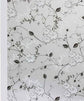Window film - Self-adhesive window film - Easy installation - 50*200cm - Frosted glass with flowers - black, white - Self-adhesive - PVC - Self-adhesive wallpaper for decoration