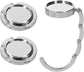 3 pieces - Bag hook - Hook for bags and backpacks - Bag hanger - Bag hooks - Bag hooks - Bag hook - Bag hook table - Bag hanger on the table - Silver - Foldable - Zinc alloy - 9.3 * 4.9 cm - for handbag, school bag, headphones, etc.
