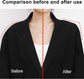 2 Pairs - Shoulder - 16*9*1.5cm - Black and White - Shoulder Pads - Shoulder Pads - Foam Padded - Shoulder Pads - Velcro - Soft Foam Padded - Reusable - For Blazer Clothing Crafts