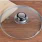 Pot Lid Knob - 5 Pieces - Lid Knob - 5-12mm Universal - Lid Handle - Kitchen Cookware Knob - For Replacing Pot Lids - 5.8*2.3cm - Silver and Black