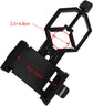 Universal Phone Holder for Telescope - For Eyepiece Diameter Ø 2.5 - 4.8cm - Mobile Phone Adapter Mount - Clip-on Design - For Spotter&
