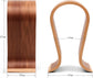 Headset Stand - Headphone Stand - Headphone Holder - Headphone Hook - Headphone Hanger - Wooden - 255*100*155MM - Wood Color
