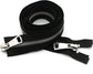Zipper - Pack of 2 - Two-way zipper - Double slider - Divisible - Silver teeth - Black, silver - No. 5 70 cm - For jackets and coats