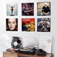 6 pieces - Record holder - Wall mount - 10*3.5*3 cm - Record stand - Record rack - black - Acrylic - Display - Vinyl rack - LP rack