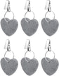 Table Weights - 6 pieces - Heavy Tablecloth Weights - Marble - Tablecloth Weights - Gray