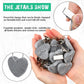Table Weights - 6 pieces - Heavy Tablecloth Weights - Marble - Tablecloth Weights - Gray