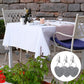 Table Weights - 6 pieces - Heavy Tablecloth Weights - Marble - Tablecloth Weights - Gray
