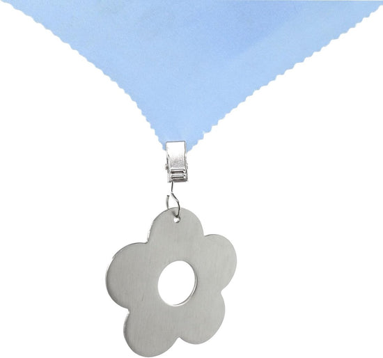 Table Weights - 4 pieces - Heavy Tablecloth Weights - Stainless Steel - Tablecloth Weights - Flowers