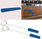 Professional Piano Tuning Kit - Set of 6 - 1x Piano Tuning Hammer, 2x Long Dampers, 2x Short Mutes with Handle, 1x Temperament Strip - Piano Tuner Tool - Professional Metal Rubber Tuning Mute Kit - Blue