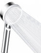 Shower head - 5 jet types - Wellness - 5 spray modes - silver - Better skin - Hand shower - Antibacterial - Anti-limescale protection - Anti-rust