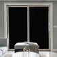 2 pieces Window Film - Blackout Window Film - Sun Protection - Anti-glare - Blackout Cloth - Black - Including Squeegee - Window Sticker - 45x100cm - Supplied with self-adhesive backing