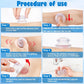 4 pieces silicone cups - Cupping cups - Cupping Set - Cellulite Cups - Cupping For Cellulite - vacuum cup - For reducing cellulite anti-aging relieves pain and joints for buttocks, neck, body - Green