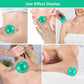 4 pieces silicone cups - Cupping cups - Cupping Set - Cellulite Cups - Cupping For Cellulite - vacuum cup - For reducing cellulite anti-aging relieves pain and joints for buttocks, neck, body - Green