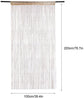 Fly screen curtain - Door curtain - Glitter mosquito net - Anti-fly door curtain - 100 x 200 cm - With gold thread - Polyester - Gold - Decorative curtain - Mosquito net