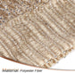 Fly screen curtain - Door curtain - Glitter mosquito net - Anti-fly door curtain - 100 x 200 cm - With gold thread - Polyester - Gold - Decorative curtain - Mosquito net