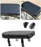 Rear Bicycle Seat - Bicycle Seat Rear Seat - With Footrests - Luggage Carrier Cushion - Rear Bicycle Seat - Universal - Black