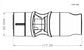 Shower Rail Slider - Hand Shower Bracket - ABS - Adjustable - Shower Head - Universal Shower Holder - Shower Head Holder - Hand Shower Holder - For Hand Shower or Shower Head for Bathroom - Suitable for Ø 18-25mm - Silver