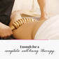 Massage Stick - Massage Ball - Massage - Massage Stick - Connective Tissue Massage - Curved Wooden Massage Roller - Relieve Fatigue - Accessories - Anti Cellulite Massage Roller Tool - Massage Roller - 42cm - Wooden - Wood Color - For Back, Neck, Shoulder