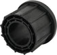 Set of 3 - Parasol base adapter inserts - Reduction rings - 48/38/32 mm center column - Replacement parts for parasol bases - Mounting for outdoor parasol pole