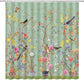 Shower curtain - Waterproof - bath curtain - bathroom curtain - Printed shower curtain - Polyester - 150*180cm - green
