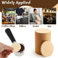 Coffee Filter Paper - 400 Pieces - Coffee Filters - Paper - Wood Fiber - Filters - Round - Replacement Micropaper Filters - Barista Tools - For Coffee and Espresso Machines - 58mm - Khaki