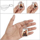 Empty Photo Frame Key Hangers - 37 Pieces - 3.4 x 5.4cm - Transparent Clear Acrylic Key Hangers for Double-Sided Photos - Small Picture Frames for Family, Friends & Hobbies