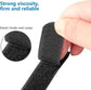 Cable organizer - 40 pieces - 200 x 2 mm - Black - Nylon - Velcro - Cable ties - Tie-wraps - Cable management - Cable ties Velcro - Cable holder - With plastic buckle - Adjustable