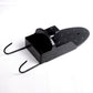 Ironing board holder - Hanging system for your ironing board AND iron - simple ironing board holder - black - plastic - Ironing board holder - Wall-mounted ironing board holder