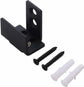 Floor guide - Wall guide - Door guide - Door guide - Steel - Black - Wall mounting - for sliding doors, shed doors