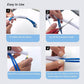 Cable Sleeve - 2m - Diameter 19MM - Cable Management - Braided Cable Sheathing - Cable Protector - Stretchable - Cuttable - PET - White - For TV / Computer / Home Theater / Engine Compartment