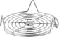Oven Rack - Steam Rack - Stainless Steel - Microwave Rack - Round - Grill Cooling Rack - Multifunctional Cooking Steam Stand - Microwave Rack Round - Oven Rack - Universal - Suitable for cooking, baking and roasting - 16cm - Silver