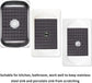 Sink mat - 2 pieces - 30x40cm - Sink insert - Rectangular - Dot design - Sink protection - Black - PVC - Sink mat - Sink mat - Washbasin mat