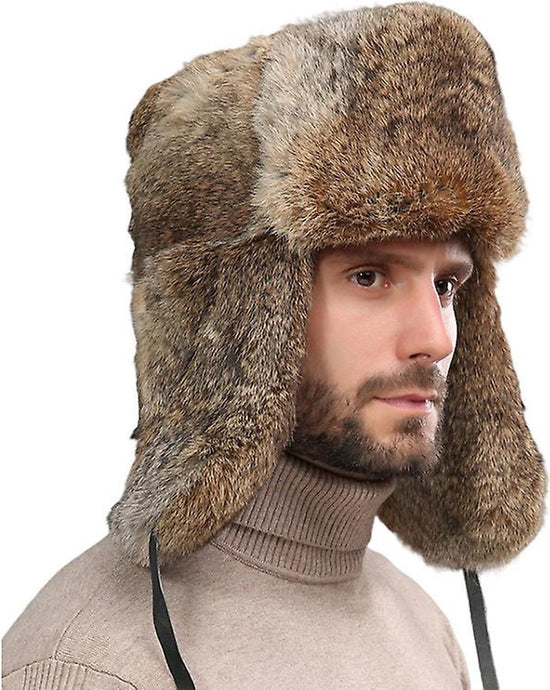 Fur Hat - Unisex - Men&