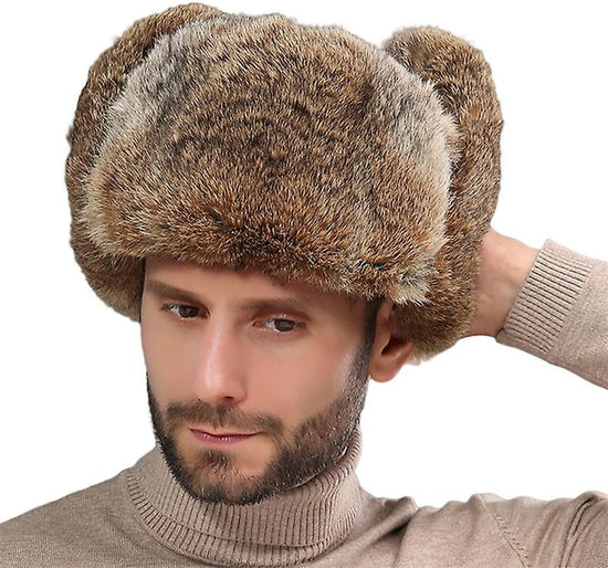 Fur Hat - Unisex - Men&