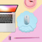 Mouse pad - Mouse pad with wrist rest - Ergonomic mouse pad - Mouse pad with leather surface, suitable for computers, laptops, office, home and travel, with non-slip bottom