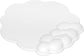Mouse pad - Mouse pad with wrist rest - Ergonomic mouse pad - Mouse pad with leather surface, suitable for computers, laptops, office, home and travel, with non-slip bottom