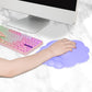 Mouse pad - Mouse pad with wrist rest - Ergonomic mouse pad - Mouse pad with leather surface, suitable for computers, laptops, office, home and travel, with non-slip bottom