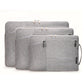 Laptop Case - Suitable for 13/14/15.6 inches - Zippered Laptop Case - Laptop Sleeve - Waterproof Oxford Cloth - Scratch and Wear Resistant, Easy to Carry - Gray