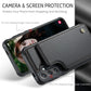 Compatible with Samsung Galaxy S25 Case with RFID Protection and Stand in Black