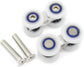 Set of 2 rollers for sliding glass doors
