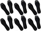 Activated Carbon Shoe Insoles for Odor Neutralization and Moisture Absorption, 6 Pairs