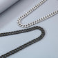Cuban Link Chain Necklace for Men 50cm 316L Stainless Steel 15mm Width Multicolor