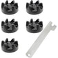 6 pcs Mixer Rubber Coupling Gear for Kitchenaid 9704230