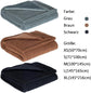 The Waterproof Blanket, Snuggle Blanket for Sofa Bed Couch, Waterproof Pet Blanket for Dog and Cat, 100% Leak Proof Waterproof Fully Pee Proof Brown Brown L:145*165CM