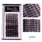 DIY Eyelash Extension Individual Cluster False Eyelashes