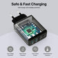USB C Charger, 40W Fast Charger with Multiple Outlets, Compatible withSamsung and Xiaomi, USB Charging Plug Adapter